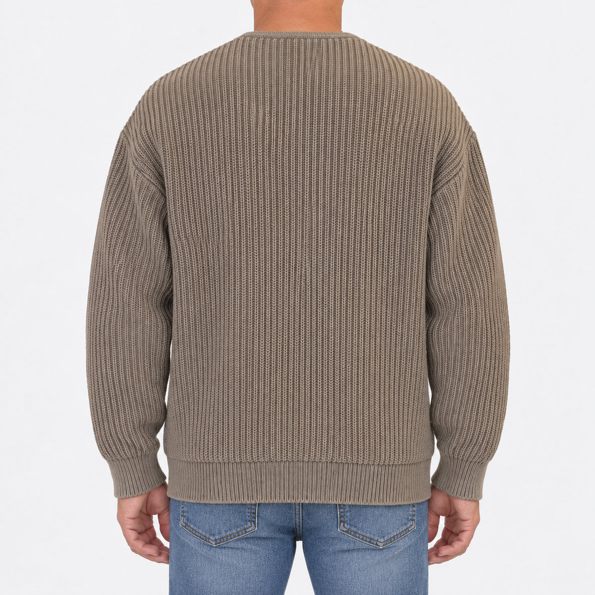 Noah Ribbed Zip-Up Cardigan